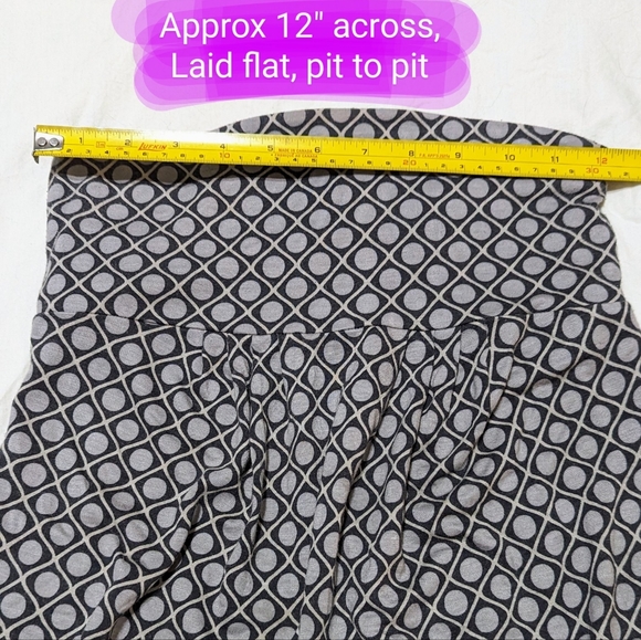 🎉Jacob, size Xsmall, GUC grey & black tube top - Picture 5 of 9